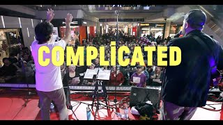 Choir! takes over the mall and sings Avril Lavigne "Complicated"