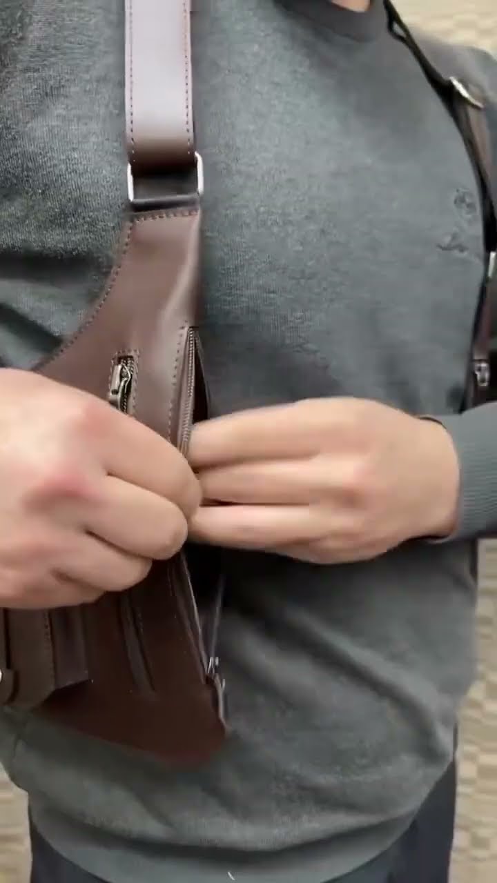 Retro Vintage Crossbody Tactical Bag⁠ ( # 2092  ) 1️⃣ Product Link in Bio
