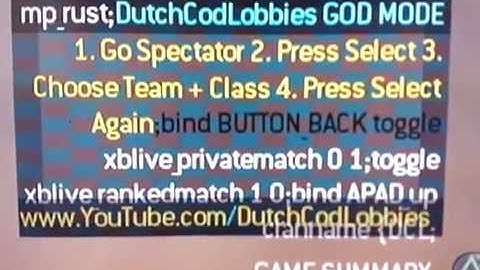 MW2 God Mode infection | Hosting by: DutchCodLobbies