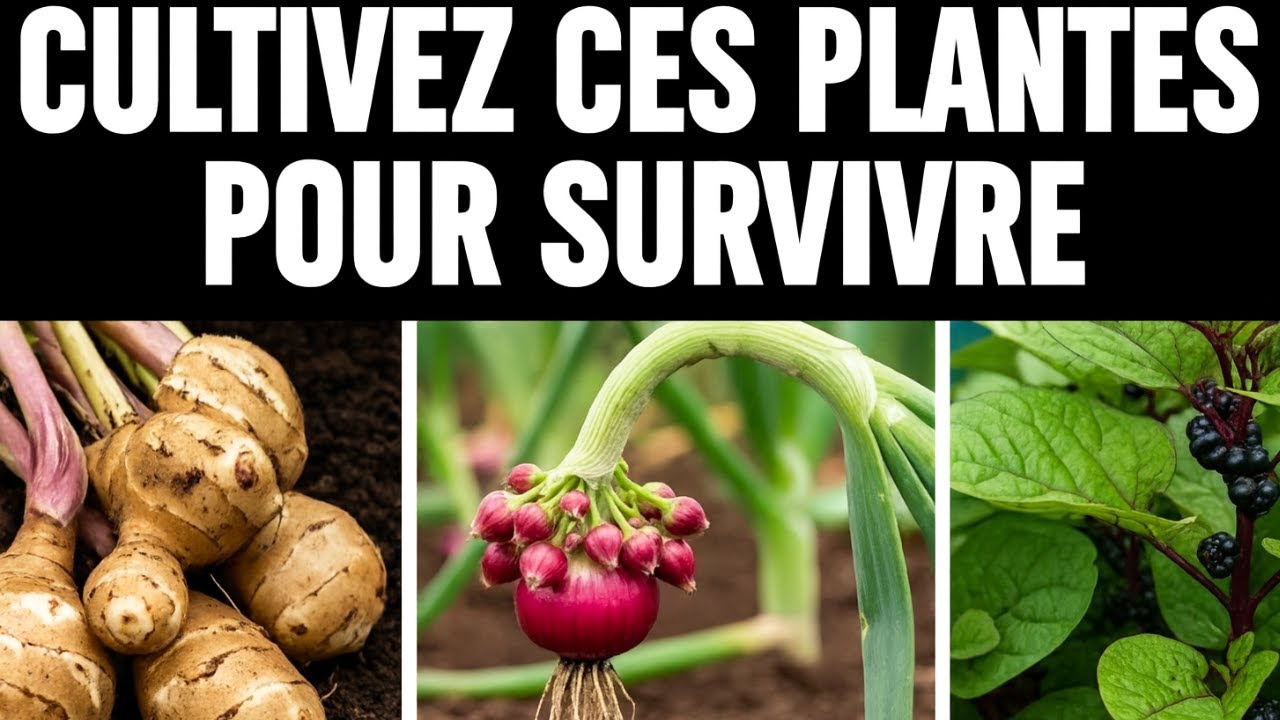 12 cultures puissantes à cultiver pour survivre aux temps difficiles !