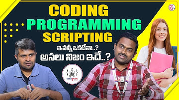 Codegnan - Coding vs Programming vs Scripting – What’s the Real Difference@SumantvMoneyWallet