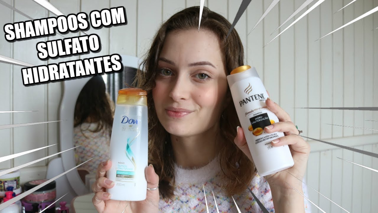 TOP 5 shampoos com sulfato que não ressecam! YouTube