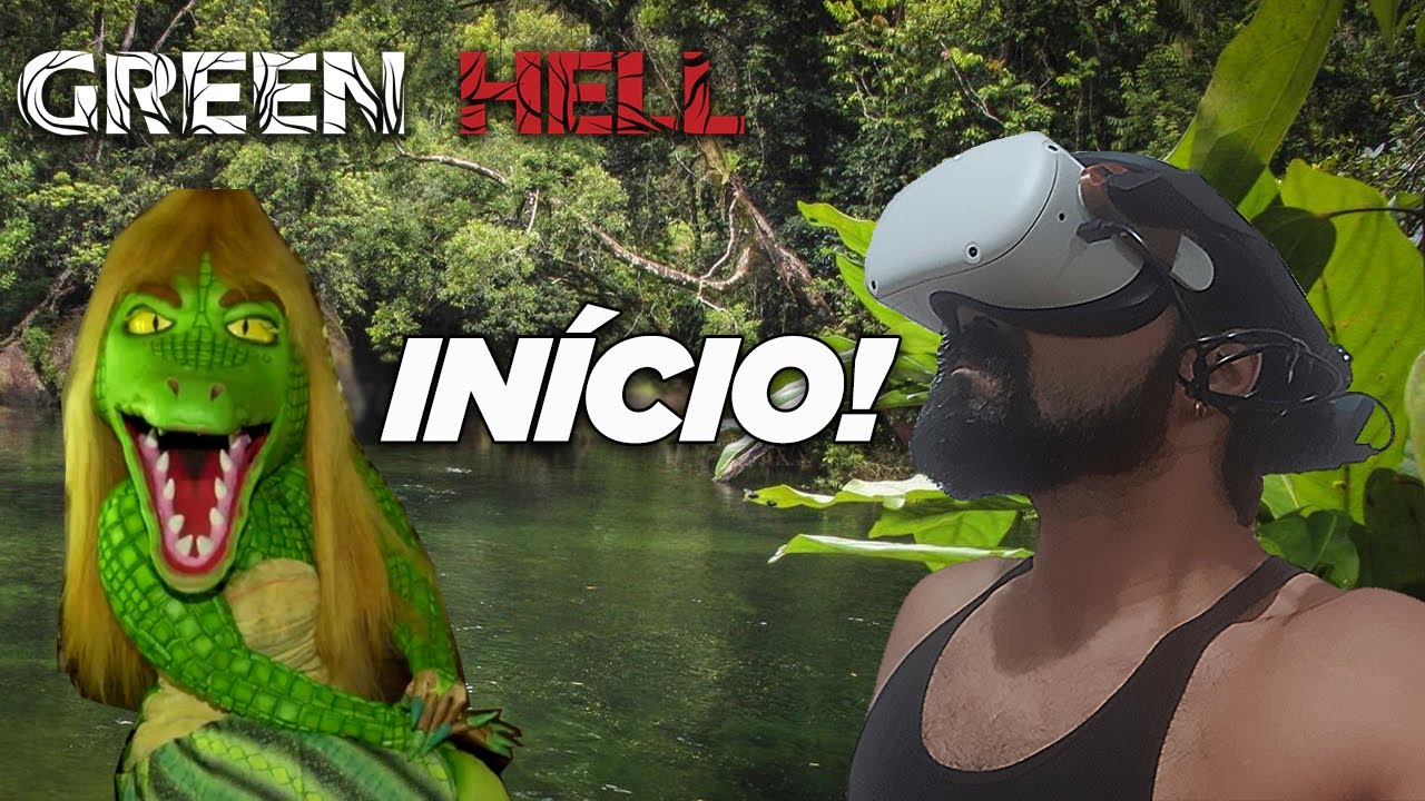 JOGO DE SOBREVIVÊNCIA ULTRA REALISTA NA IA! GREEN HELL