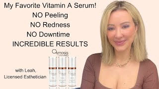 Thicken Skin, Lighten Pigment & Firm UP with Osmosis Retinaldehyde Vitamin A Serums