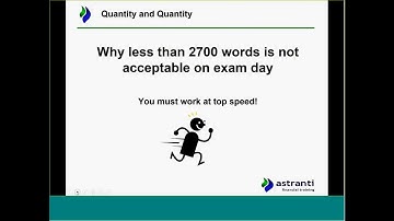 CIMA Case Study Masterclass - Time Management