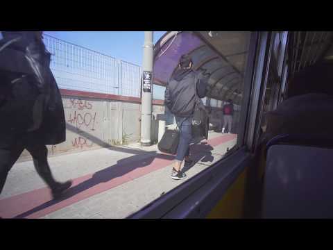 Italy, Naples, train ride from Pomigliano d'Arco to Camposano