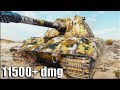 Как играют ТОП статисты на E 100 ✅ World of Tanks лучший бой 11к урона