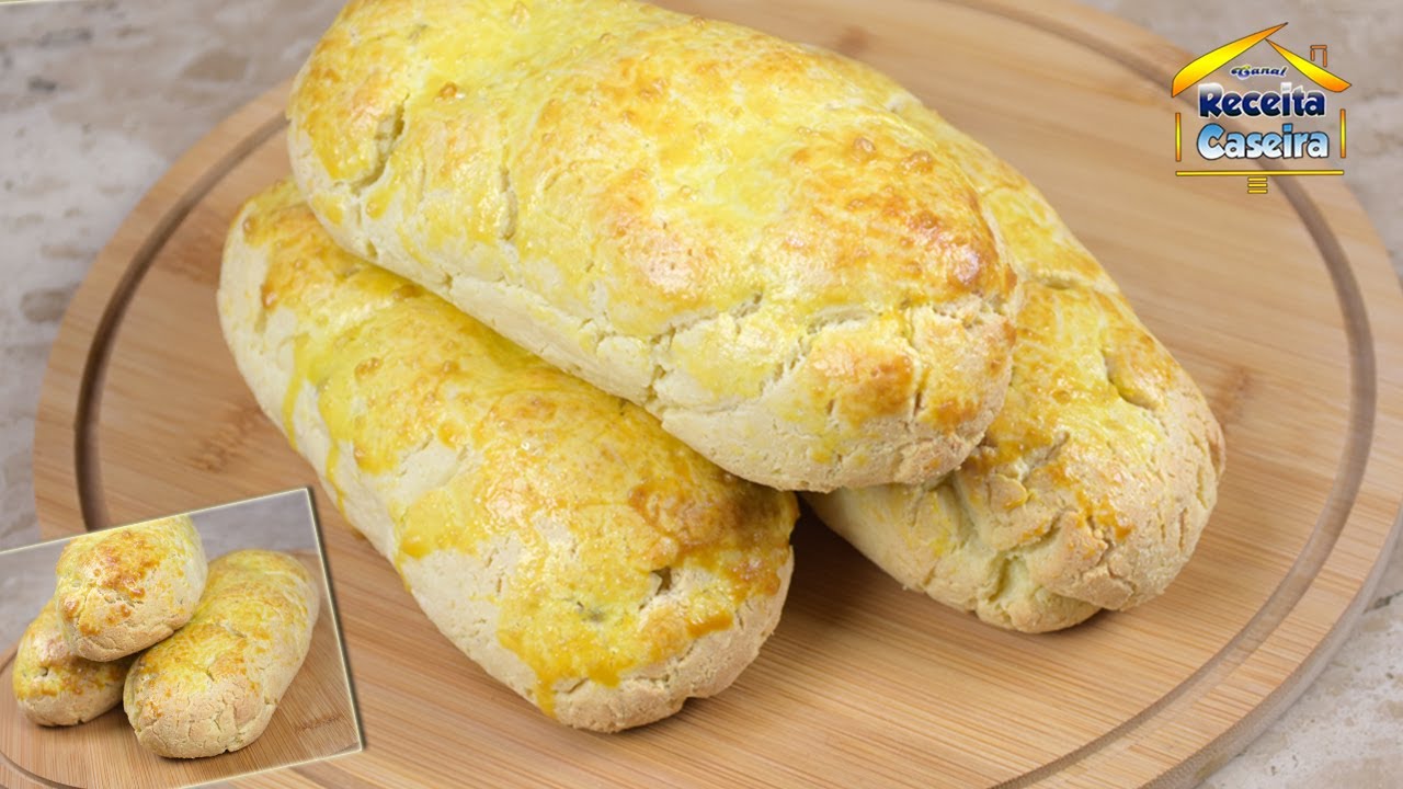 É SÓ trocar a FARINHA pelo LEITE NINHO!!! PÃO de BATATA DOCE ...