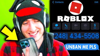 I Called Roblox to Unban My Account