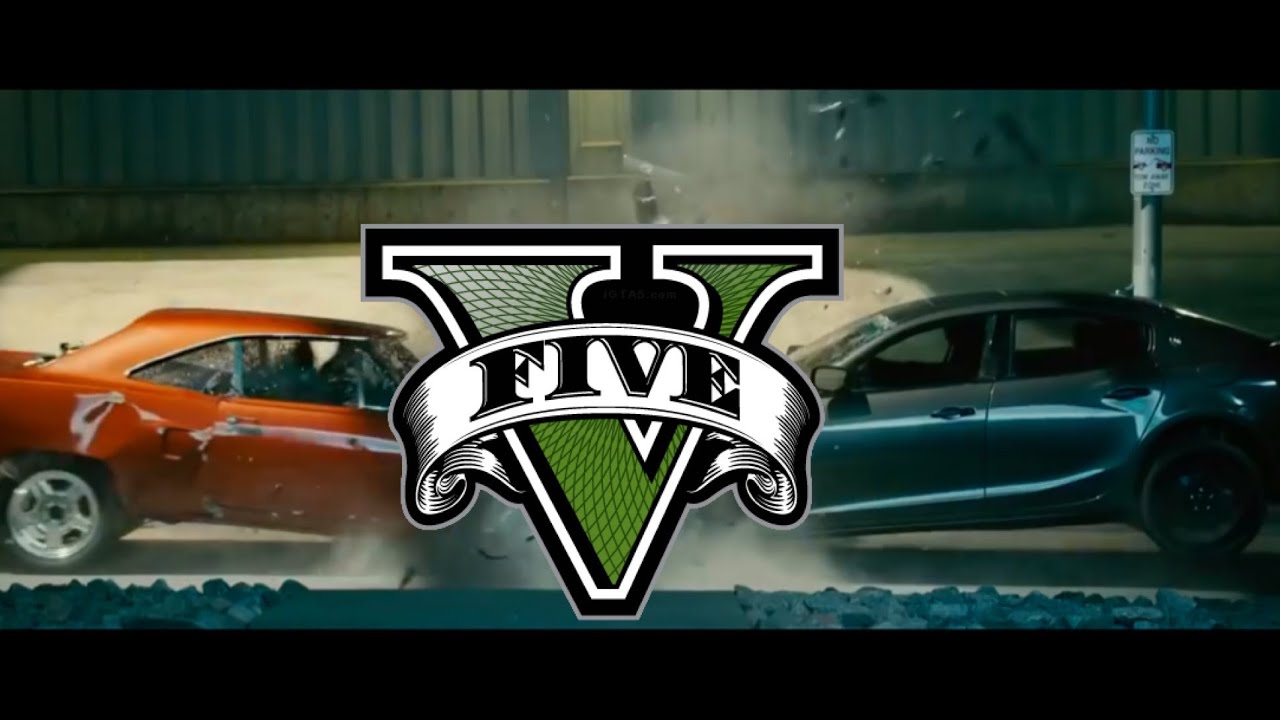 GTA V Furious 7 - Crash Scene PS4
