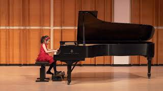 Nikolai Kapustin - Sonatina Op. 100 (Group A) - Olivia Li, 7