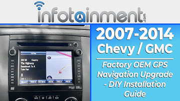 2007-2014 Chevrolet Silverado Tahoe Suburban - Factory OEM GPS Navigation Upgrade - DIY Plug & Play!