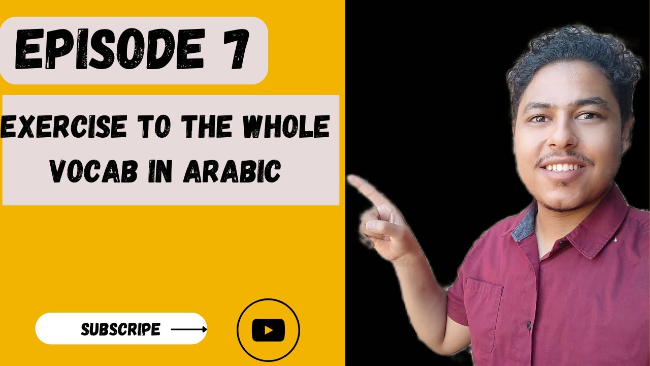 Exercise to Vocab in Arabic | Learn Arabic from zero | - YouTube