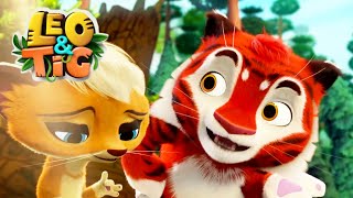 Leo and Tig 🦁 Episode 16 - New animated movie - Kedoo ToonsTV