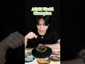 ASMR WORLD CHAMPION#food #モッパン #asmr #mukbang #shorts