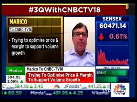 CNBC TV18 Earnings Central Mr  Saugata Gupta, MD & CEO, Marico