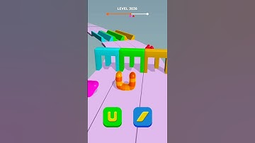 Best fun game ever (Blob Shifter 3D) level-3036 #games #shorts
