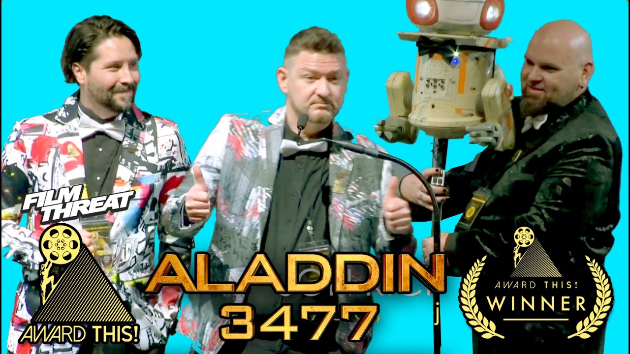 ALADDIN 3477 Wins Best Independent Science Fiction Film!