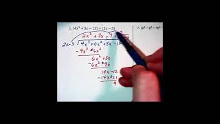 5.7c - Dividing Polynomials - Part 3