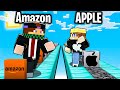 HO LITIGATO CON MARCO - CORSA CON I LUCKYBLOCK DI APPLE su Minecraft