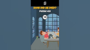 Puzzle #53 How did he died? #shorts #puzzle #riddlemethis #riddles #sphinx #riddlechallenge