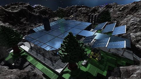 Space Engineers manned turret