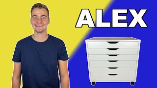 ALEX Drawer Unit on Casters IKEA Tutorial