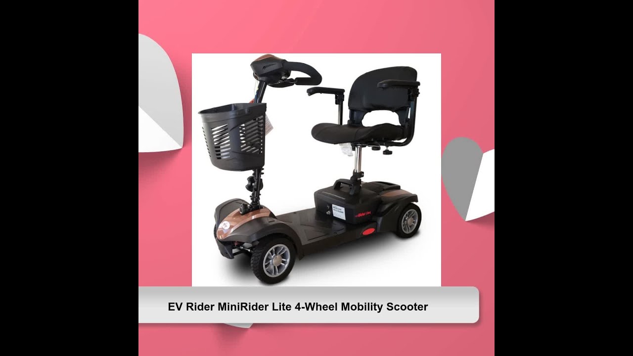 EV Rider MiniRider Lite 4-Wheel Mobility Scooter