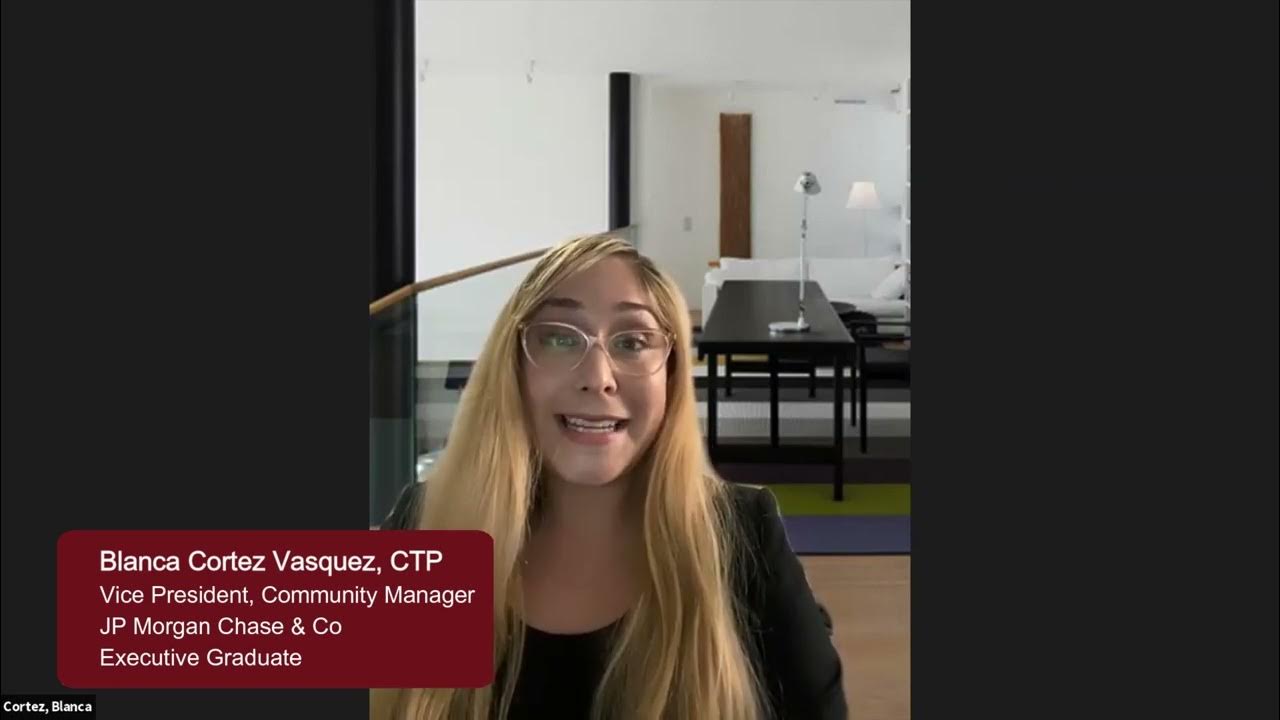 Blanca Vasquez' Leadership Journey Video for the Multicultural Women