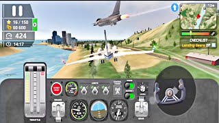 Helicopter Flight Pilot Simulator - Mission 6 - #Shorts - Android GamePlay screenshot 2