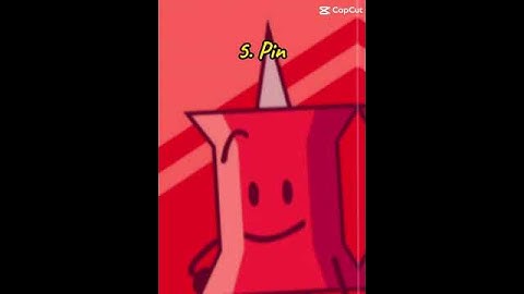 Top 10 Tpot Characters as of Tpot 11 #bfdi #bfb #bfdia #tpot #tpot11 #exitors #contestants