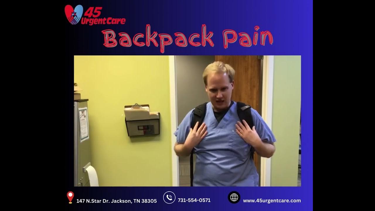 Backpack Pain YouTube