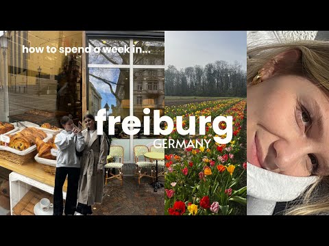 how to spend a week in freiburg I vlog - quality time, new hair & cafés