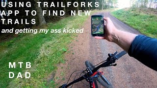 Using Trailforks App to Find New Trails - and getting my ass kicked screenshot 4