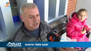 Mi̇llet Konuşuyor - Konya Tren Gari - 02 Kasim 2017