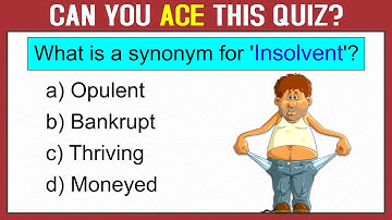 SYNONYMS REVISION TEST: Can You Ace This English Vocabulary Quiz? #challenge