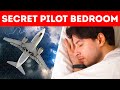 The Secret Place Where Pilots Sleep While Flying