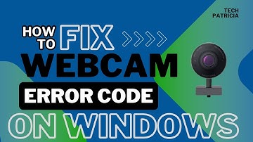 How to Fix Webcam Error Code 0xA00F4271 on Windows