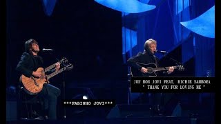 Bon Jovi - " Thank You for Loving Me " 2000 (Rare Acoustic Version)