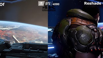 DOOM Eternal: Unleash the Power of RTX 4090 Reshade ON/OF