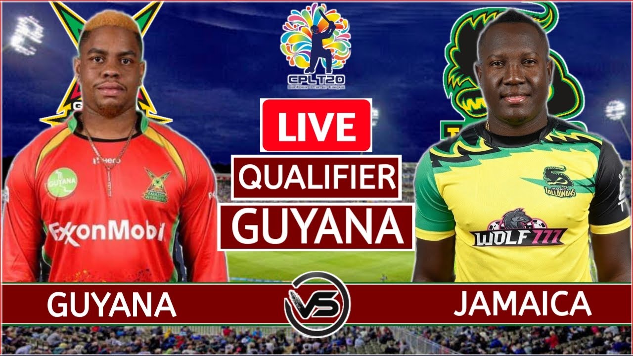 CPL 2022 Guyana Amazon Warriors vs Jamaica Tallawahs Live GUY vs JAM Live Commentary