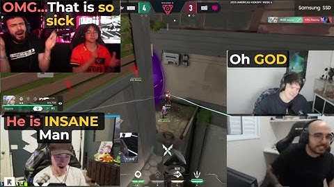 Valorant pros/streamers reacts to MIBR ASPAS