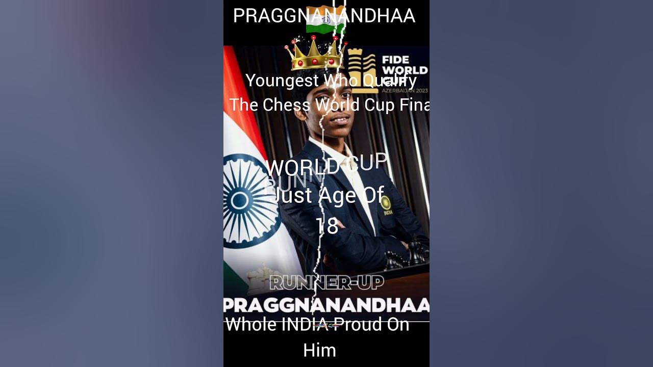 Praggnanandhaa is the runner-up at the FIDE Chess World Cup 2023 🥈 The  18-year-old teenage sensation defeated some reputed names en route…