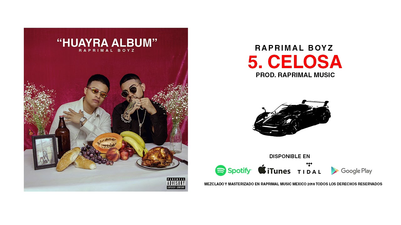 Watch foryfive (Raprimal Boyz)- Celosa / HUAYRA ALBUM (Audio) on YouTube Watch foryfive (Raprimal Boyz)- Celosa / HUAYRA ALBUM (Audio) on YouTube