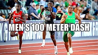 It's Finally Time! || The 2022 NCAA Championships - Men's 100 Meter Dash