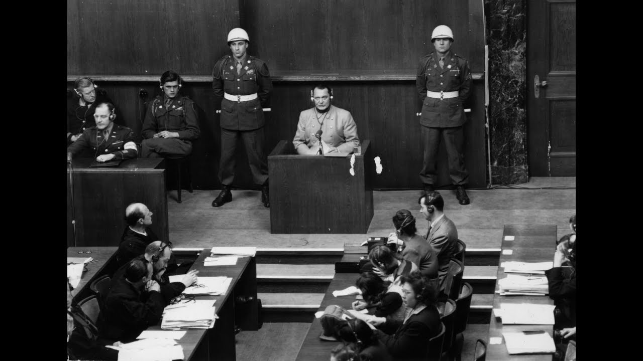 SENTENCING OF NAZI LEADERS AT NUREMBERG [ORIGINAL FOOTAGE] - YouTube