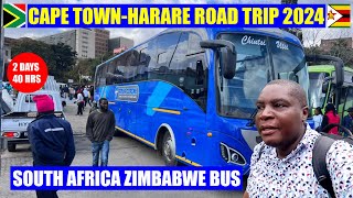 CAPE TOWN 🇿🇦 HARARE ZIMBABWE 🇿🇼ROAD TRIP 2024