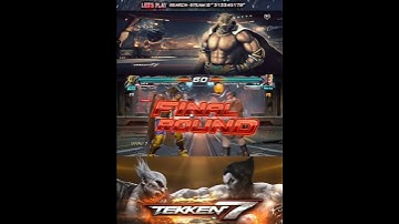 King vs. Paul | His moustache made me grab him like that 🤮🤮!! Tekken 7