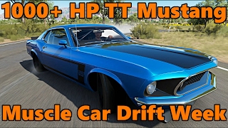 forza horizon 3 muscle car drift week 69 mustang twin turbo 1 000 hp