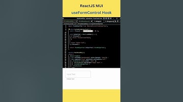 Must Know #react material UI useFormControl Hook concept #shorts #hindi
